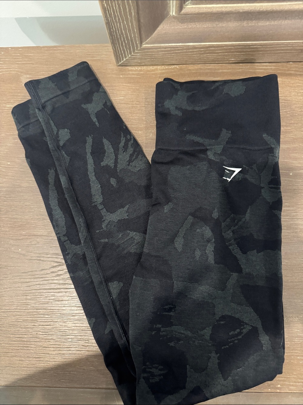 Gymshark  Black Camouflage Active Leggings